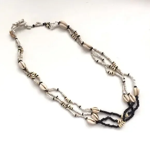 Necklace bundle of 2 Jewelry beaded summer boho - Picture 3 of 7